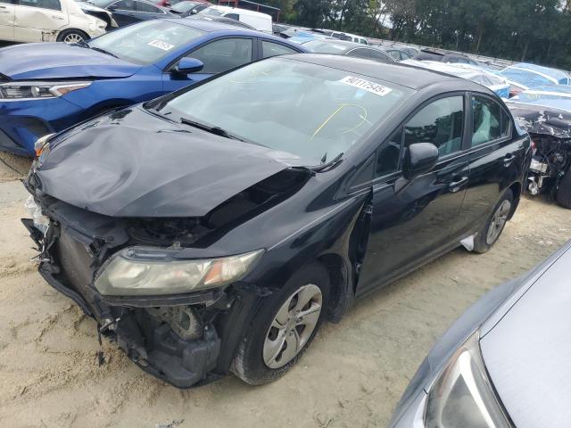 HONDA CIVIC LX 2015 with VIN 19XFB2F59FE001389 - Photo from auction