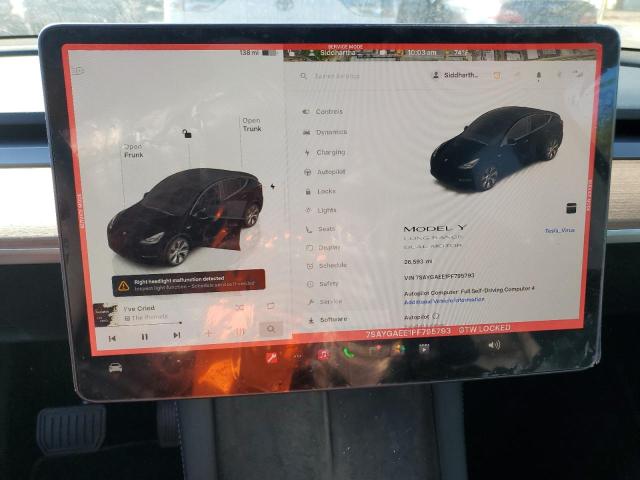 صورة رقم 9 من المزاد - 2023 TESLA MODEL Y مع VIN 7SAYGAEE1PF795793