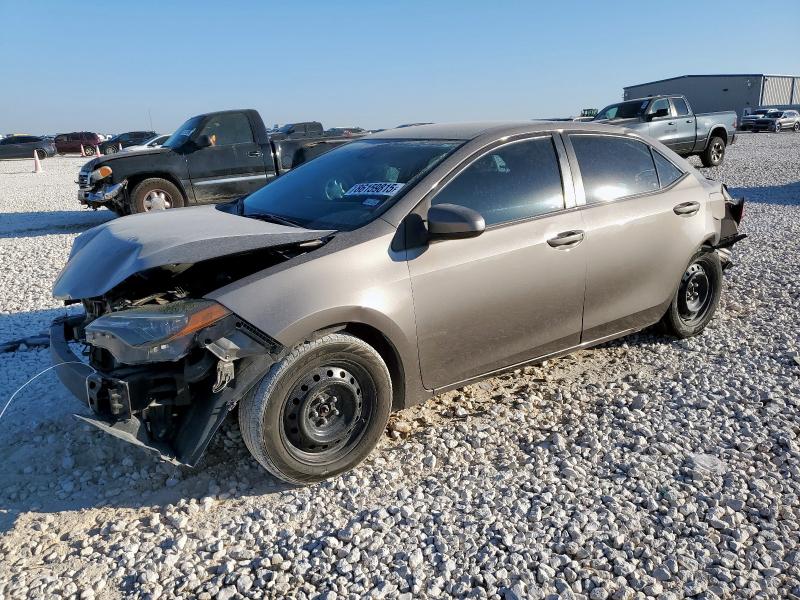 TOYOTA COROLLA L 2018 with VIN 5YFBURHE7JP820150 - Photo from auction