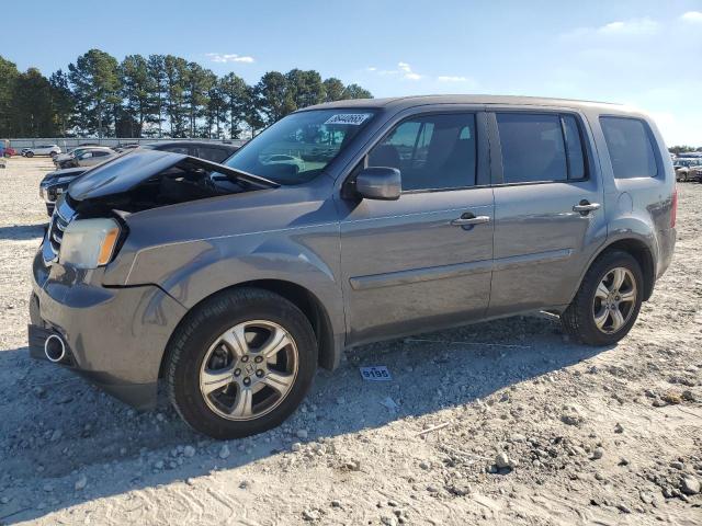 HONDA PILOT EXLN 2015 with VIN 5FNYF3H77FB002133 - Photo from auction