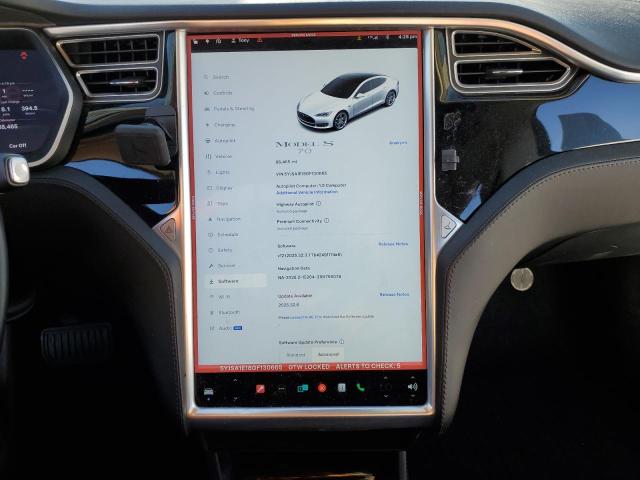 Photo 9 from auction – 2016 TESLA MODEL S with VIN 5YJSA1E18GF130665