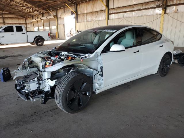 TESLA MODEL 3 2023 with VIN 5YJ3E1EAXPF600381 - Photo from auction