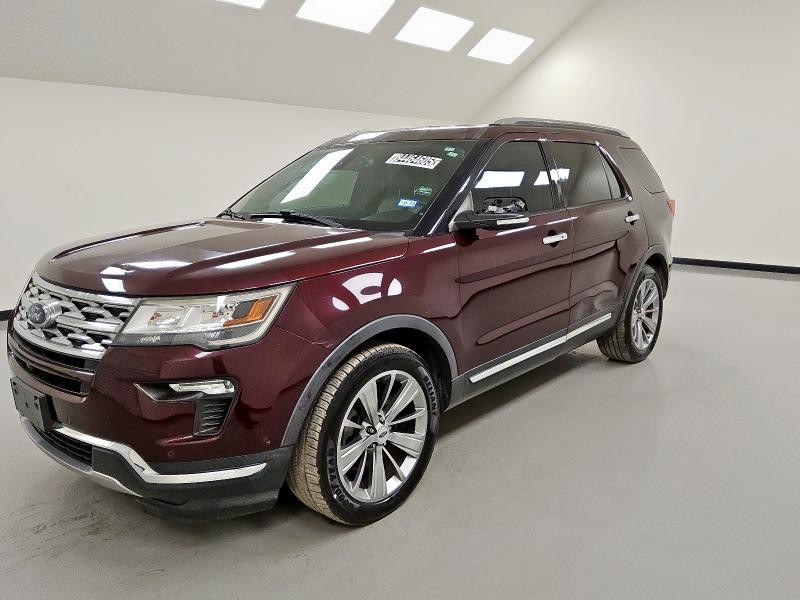 FORD EXPLORER L 2018 with VIN 1FM5K7FH1JGC39406 - Photo from auction