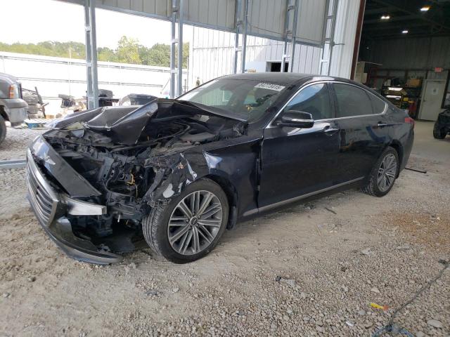 GENESIS G80 BASE 2018 with VIN KMHGN4JE3JU249416 - Photo from auction