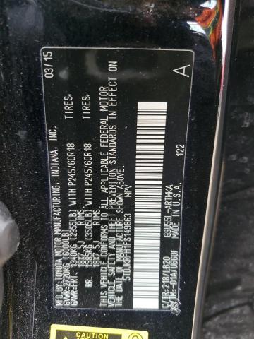 Photo 14 from auction – 2015 TOYOTA HIGHLANDER with VIN 5TDJKRFH1FS149863