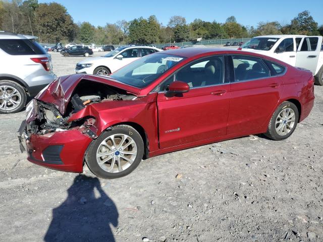 FORD FUSION SE 2019 with VIN 3FA6P0LU6KR204962 - Photo from auction