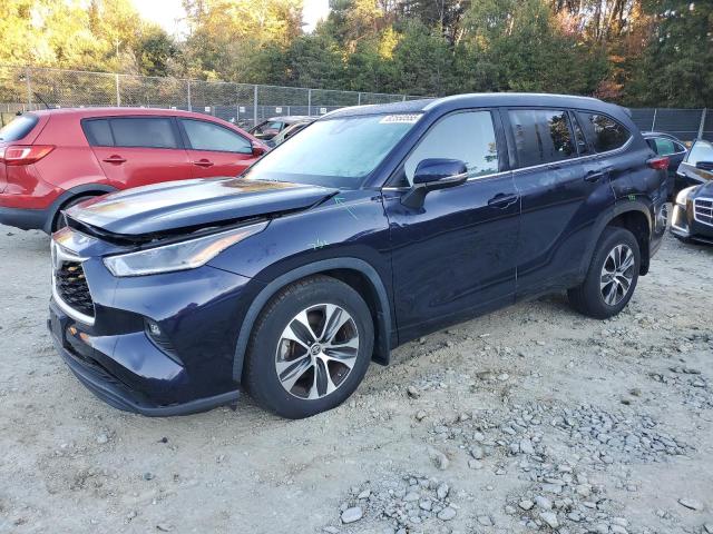 TOYOTA HIGHLANDER 2021 with VIN 5TDGZRBH3MS558603 - Photo from auction