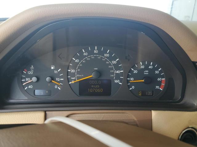Photo 9 from auction – 2001 MERCEDES-BENZ E 320 4MAT with VIN WDBJF82J91X046991