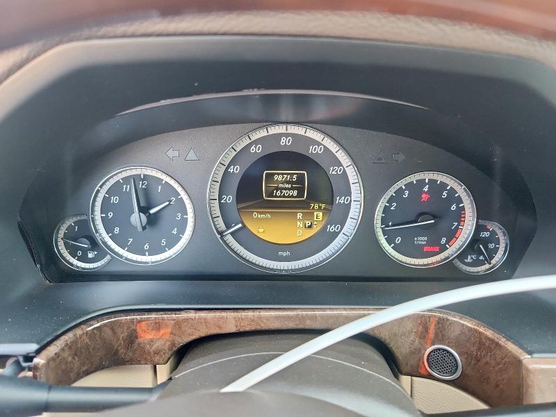 Photo 9 from auction – 2011 MERCEDES-BENZ E 350 with VIN WDDHF5GB0BA509692