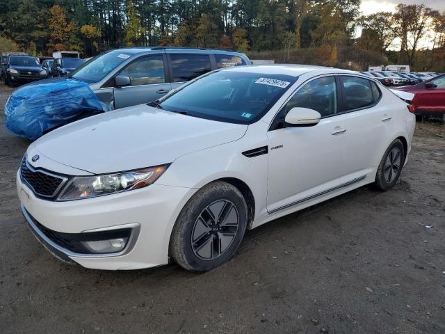KIA OPTIMA HYB 2013 with VIN KNAGM4AD5D5042018 - Photo from auction