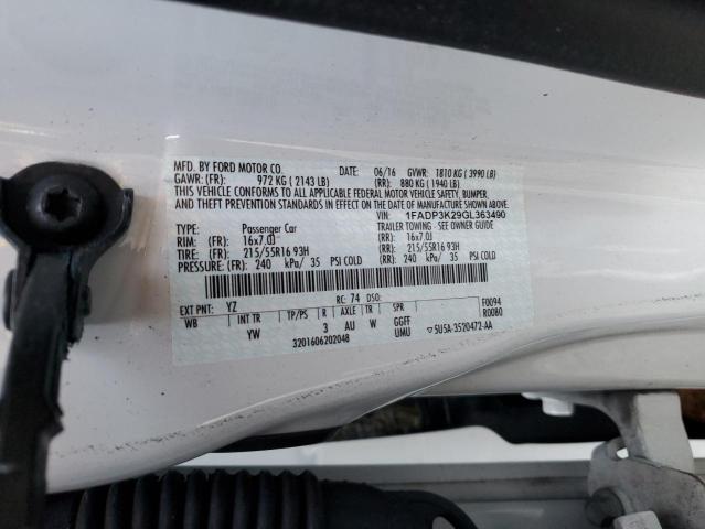Photo 14 from auction – 2016 FORD FOCUS SE with VIN 1FADP3K29GL363490