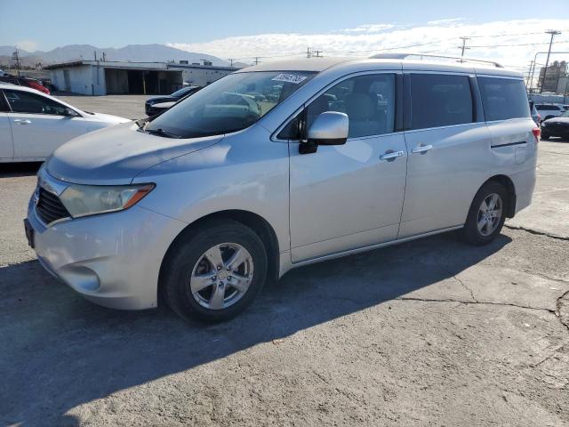 NISSAN QUEST S 2015 with VIN JN8AE2KP0F9122667 - Photo from auction