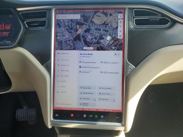 Photo 9 from auction – 2017 TESLA MODEL X with VIN 5YJXCBE24HF075549