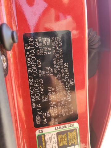 Photo 14 from auction – 2012 KIA SPORTAGE BASE with VIN KNDPB3A21C7328405