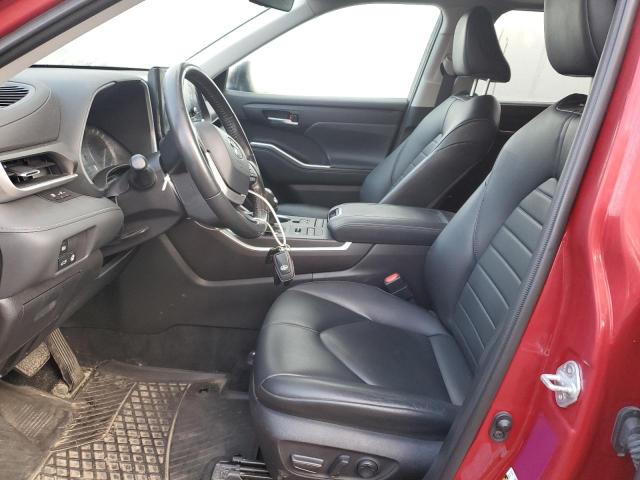 Photo 7 from auction – 2022 TOYOTA HIGHLANDER with VIN 5TDGZRBH1NS562277