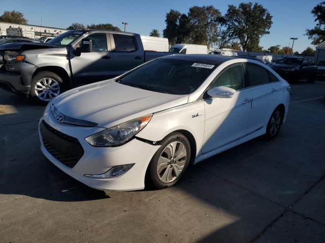 HYUNDAI SONATA HYB 2015 with VIN KMHEC4A42FA126123 - Photo from auction
