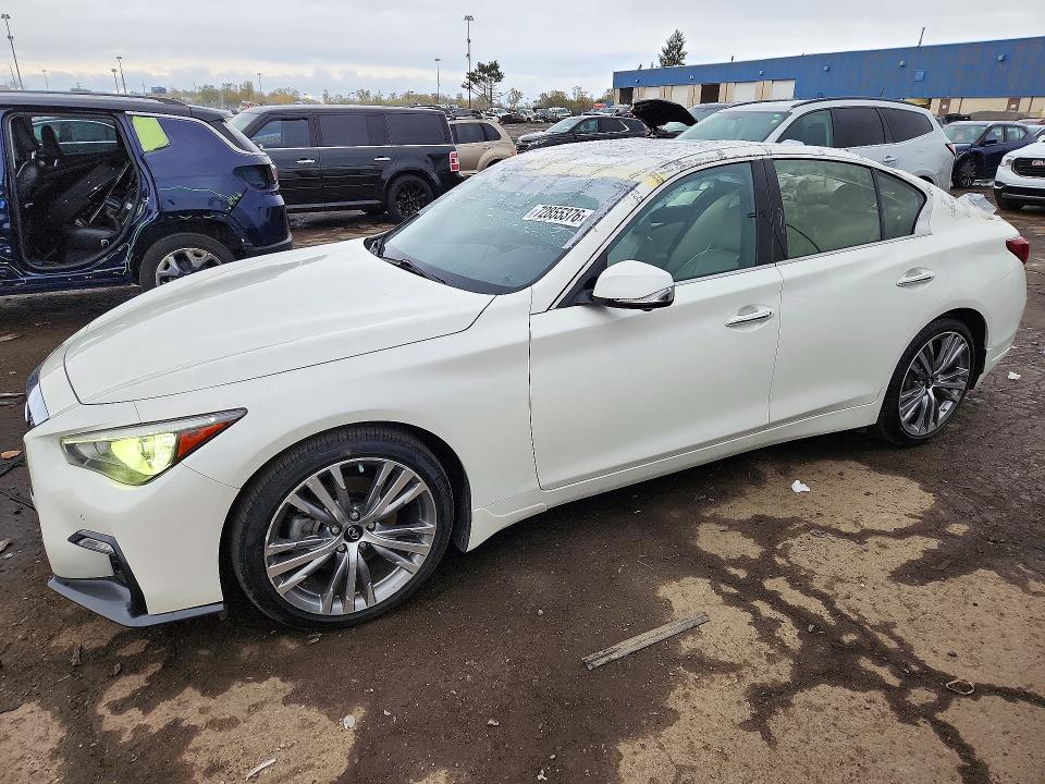 Снимка 1 от търг – 2021 INFINITI Q50 с VIN JN1EV7CR9MM752257