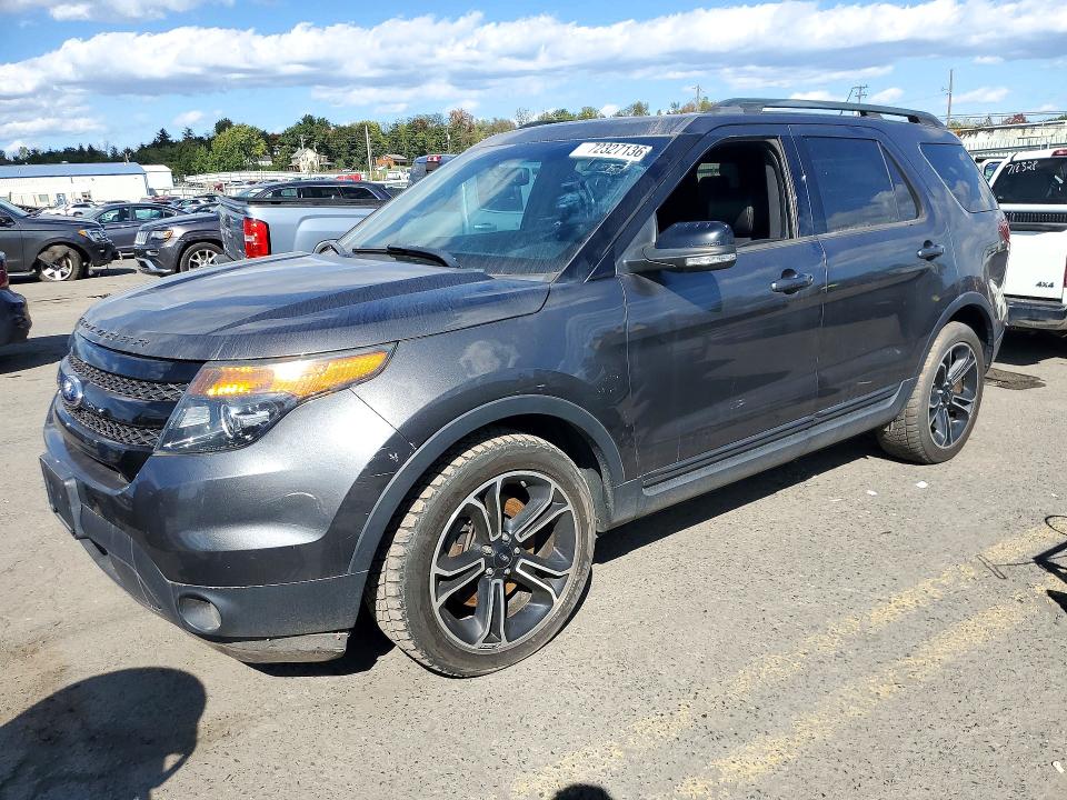 FORD EXPLORER 2015 with VIN 1FM5K8GT7FGA81119 - Photo from auction