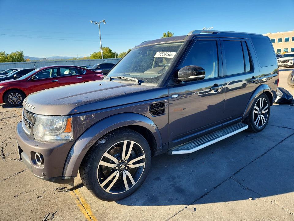 LAND ROVER LR4 2016 with VIN SALAK2V63GA828354 - Photo from auction
