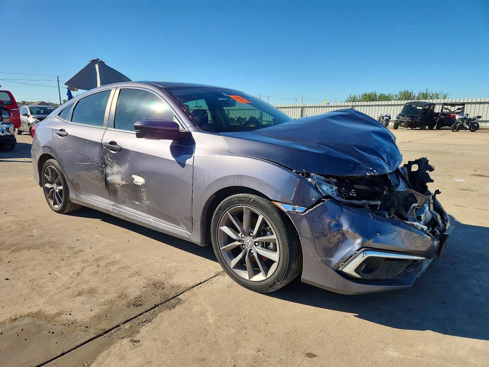 Photo 4 from auction – 2020 HONDA CIVIC with VIN 19XFC1F73LE015986
