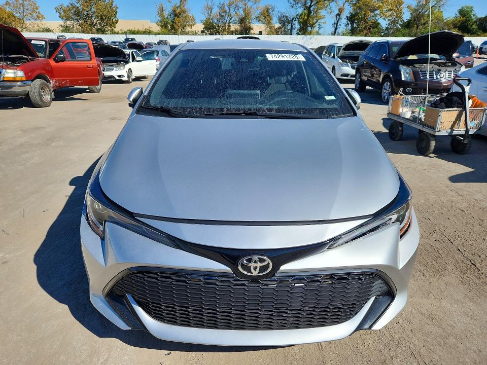 Photo 5 from auction – 2019 TOYOTA COROLLA HATCHBACK with VIN JTNK4RBE2K3057114