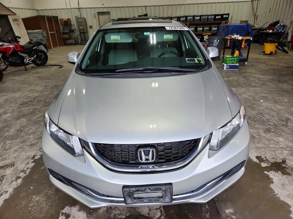 Photo 5 from auction – 2013 HONDA CIVIC with VIN 19XFB2F89DE276171