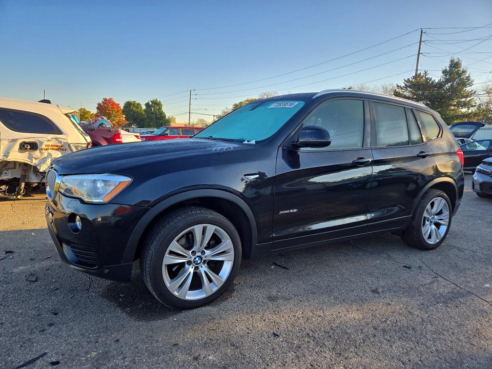 BMW X3 2015 с VIN 5UXWX7C54F0K31884 - Снимка от търг