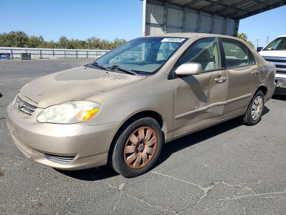 TOYOTA COROLLA 2004 with VIN 1NXBR32E74Z247759 - Photo from auction