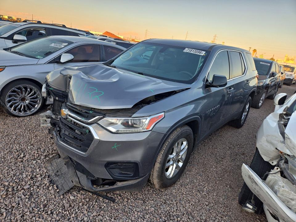 CHEVROLET TRAVERSE 2019 с VIN 1GNERFKW4KJ174979 - Снимка от търг