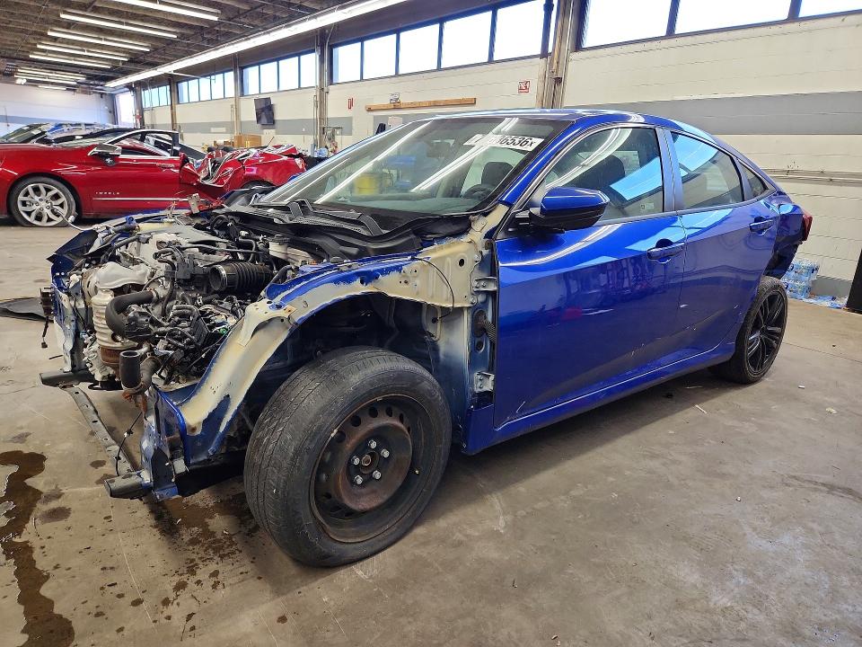 HONDA CIVIC 2018 with VIN 19XFC2F54JE030899 - Photo from auction
