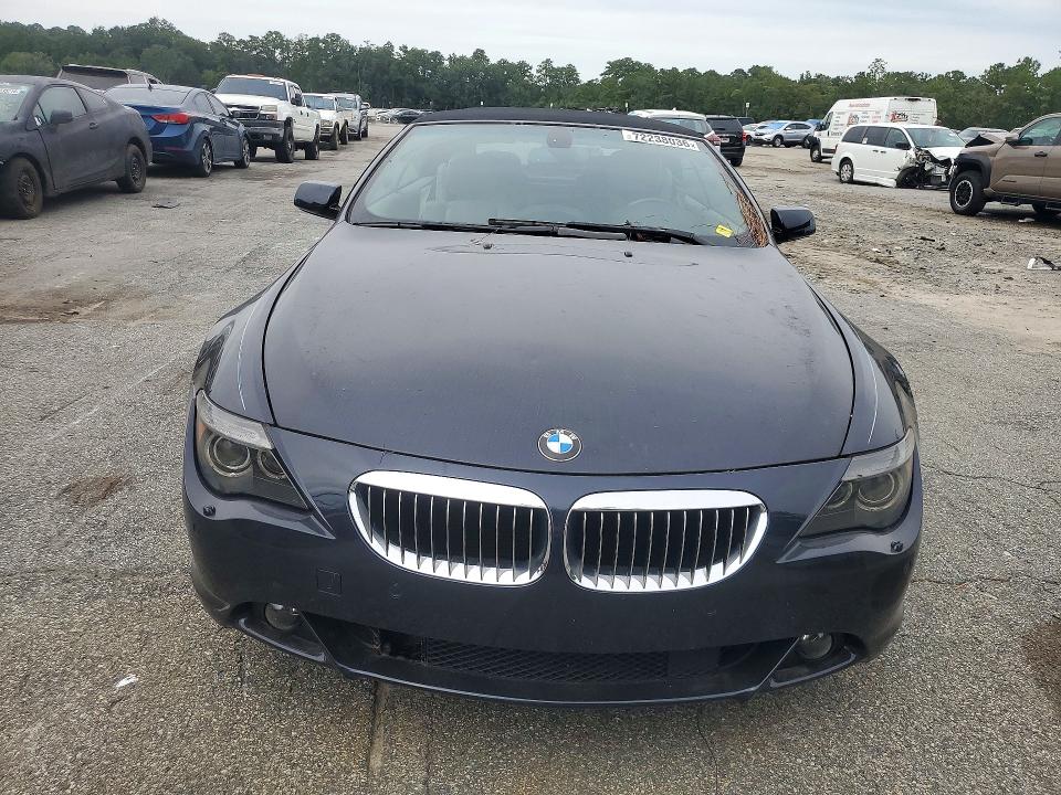 Photo 5 from auction – 2007 BMW 650 with VIN WBAEK13587CN81167