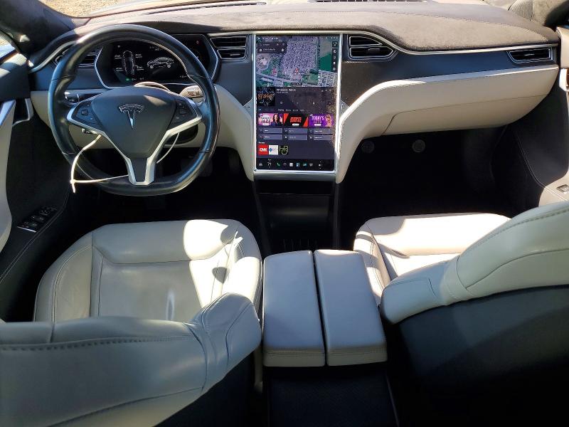 Photo 8 from auction – 2015 TESLA MODEL S with VIN 5YJSA1E25FF108551