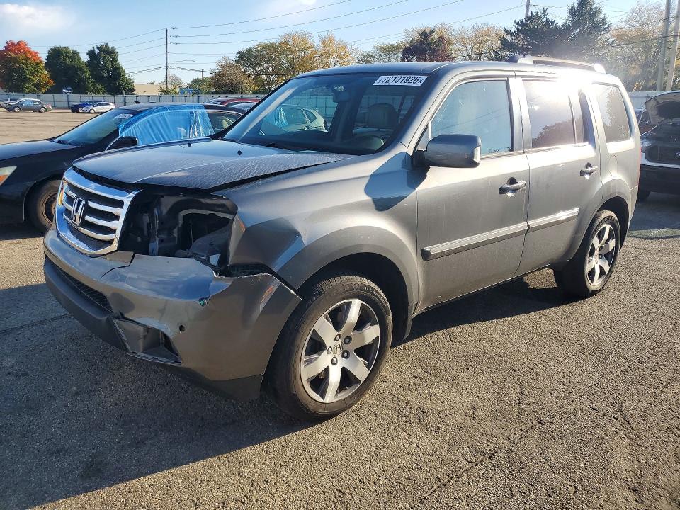 HONDA PILOT 2013 с VIN 5FNYF4H90DB033034 - Снимка от търг