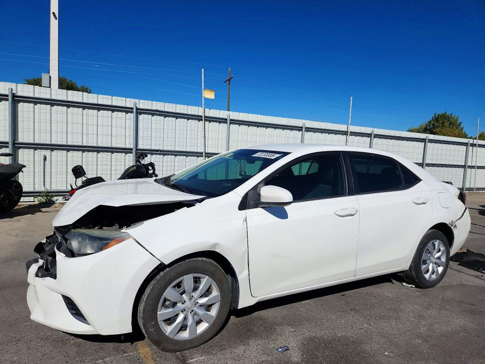 TOYOTA COROLLA 2016 with VIN 5YFBURHE7GP370427 - Photo from auction