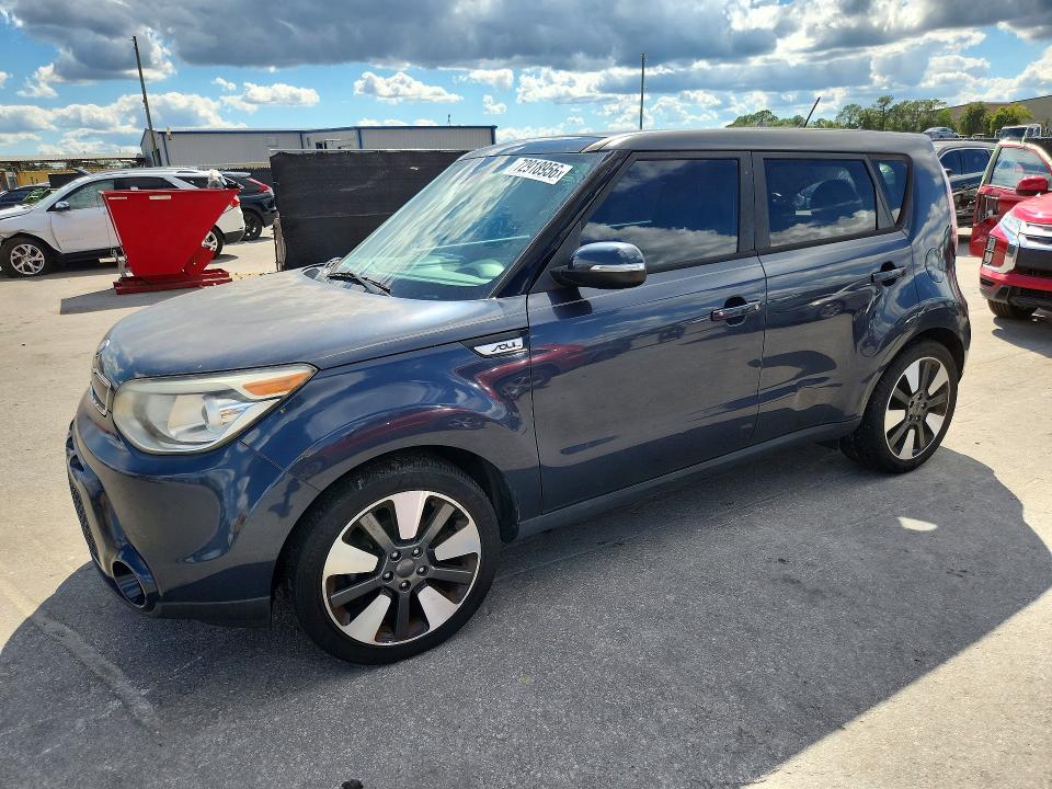 KIA SOUL 2014 with VIN KNDJX3A51E7044499 - Photo from auction