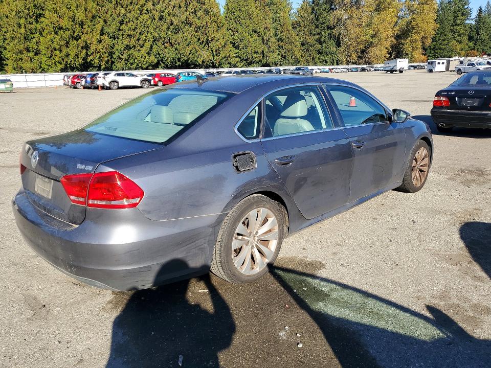 Снимка 3 от търг – 2012 VOLKSWAGEN PASSAT с VIN 1VWBN7A37CC104187