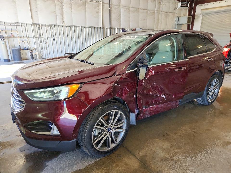 Photo 1 from auction – 2020 FORD EDGE with VIN 2FMPK4K98LBB40436