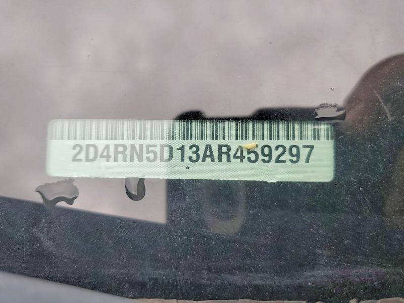 Снимка 14 от търг – 2010 DODGE GRAND CARAVAN с VIN 2D4RN5D13AR459297