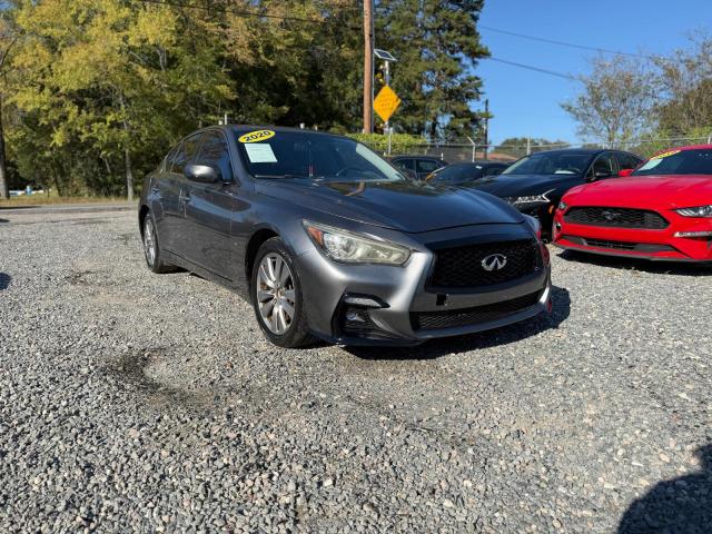 INFINITI Q50 2020 with VIN JN1EV7AP1LM206438 - Photo from auction
