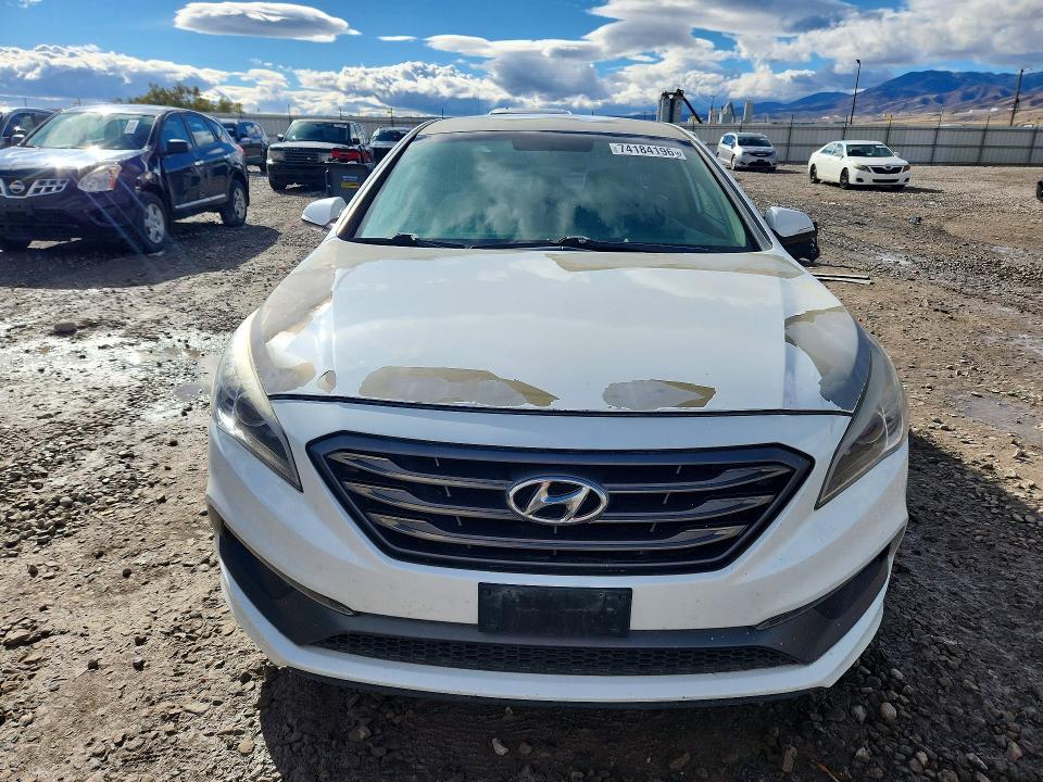 Снимка 5 от търг – 2017 HYUNDAI SONATA с VIN 5NPE34AF6HH500881