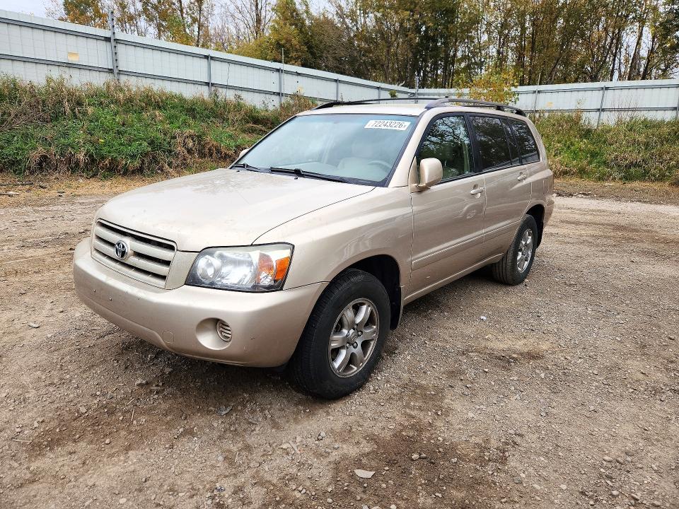 TOYOTA HIGHLANDER 2005 с VIN JTEEP21A450107172 - Снимка от търг