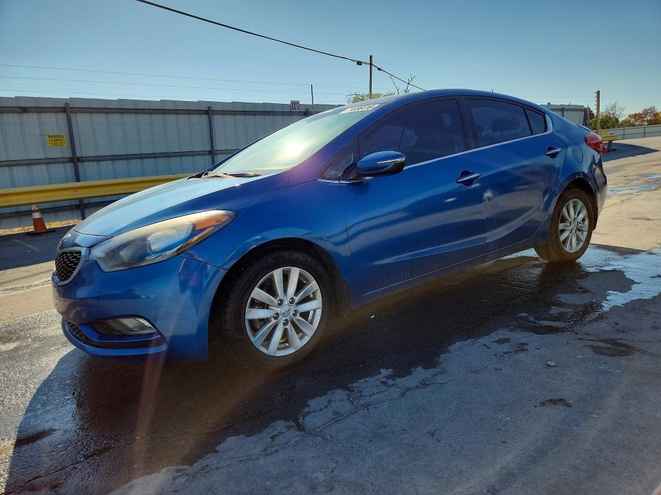 KIA FORTE 2014 с VIN KNAFX4A88E5110092 - Снимка от търг
