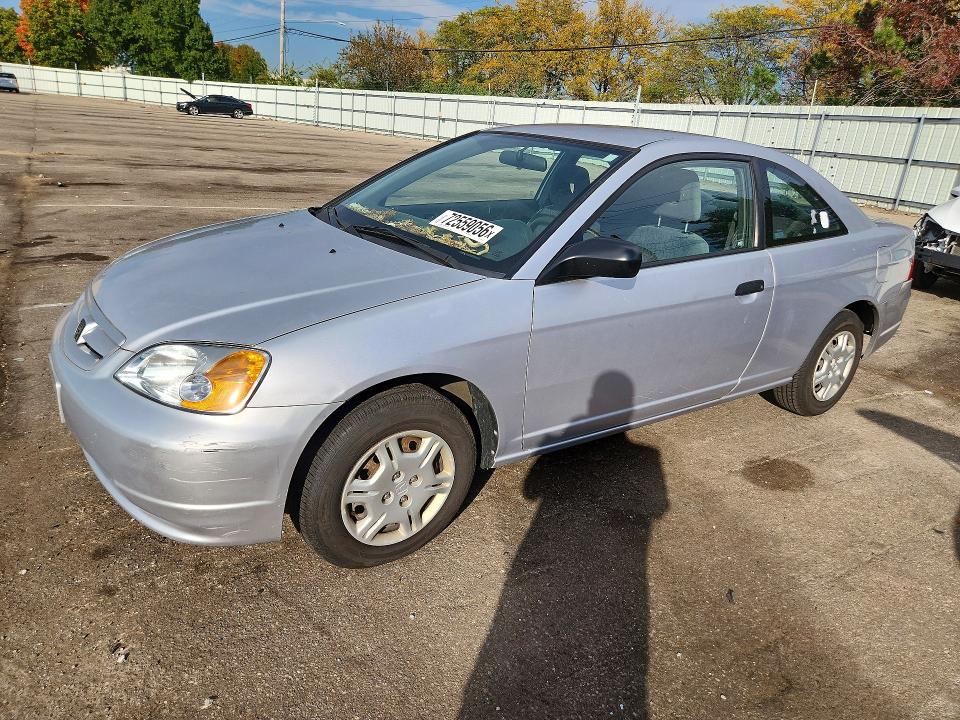 HONDA CIVIC 2001 с VIN 1HGEM22521L094768 - Снимка от търг