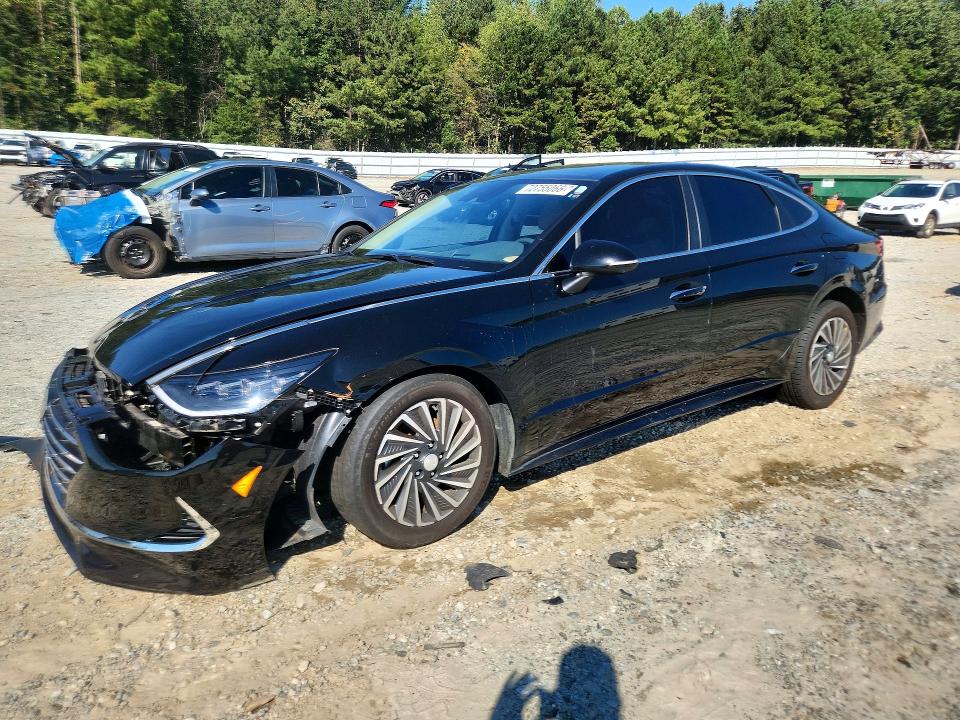 HYUNDAI SONATA HYBRID 2022 с VIN KMHL54JJ9NA049014 - Снимка от търг