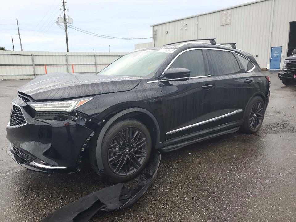 ACURA MDX 2023 with VIN 5J8YE1H8XPL020450 - Photo from auction