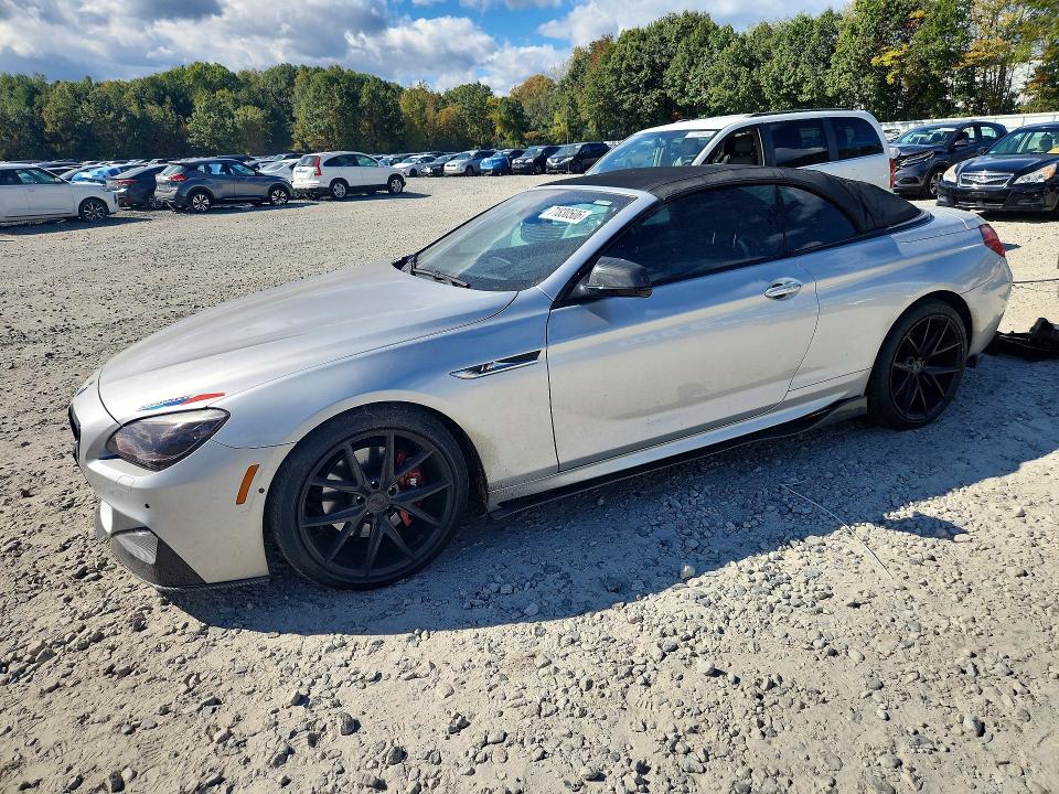 BMW 650 2014 с VIN WBAYP1C54ED216684 - Снимка от търг
