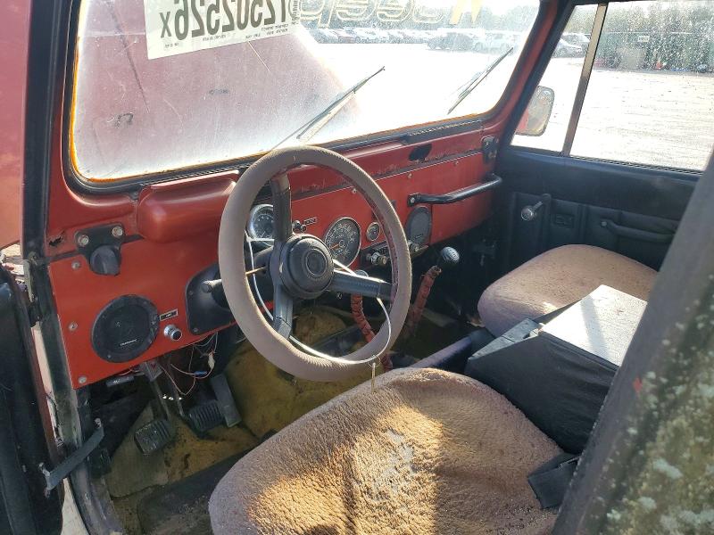 Photo 8 from auction – 1981 JEEP CJ5 CJ6 CJ7 UNIVE with VIN J0M93EC017907