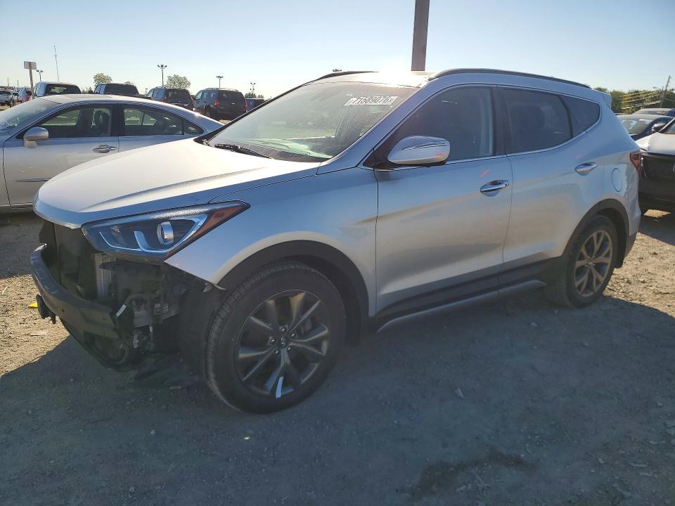 HYUNDAI SANTA FE SPORT 2018 с VIN 5XYZWDLA3JG566618 - Снимка от търг
