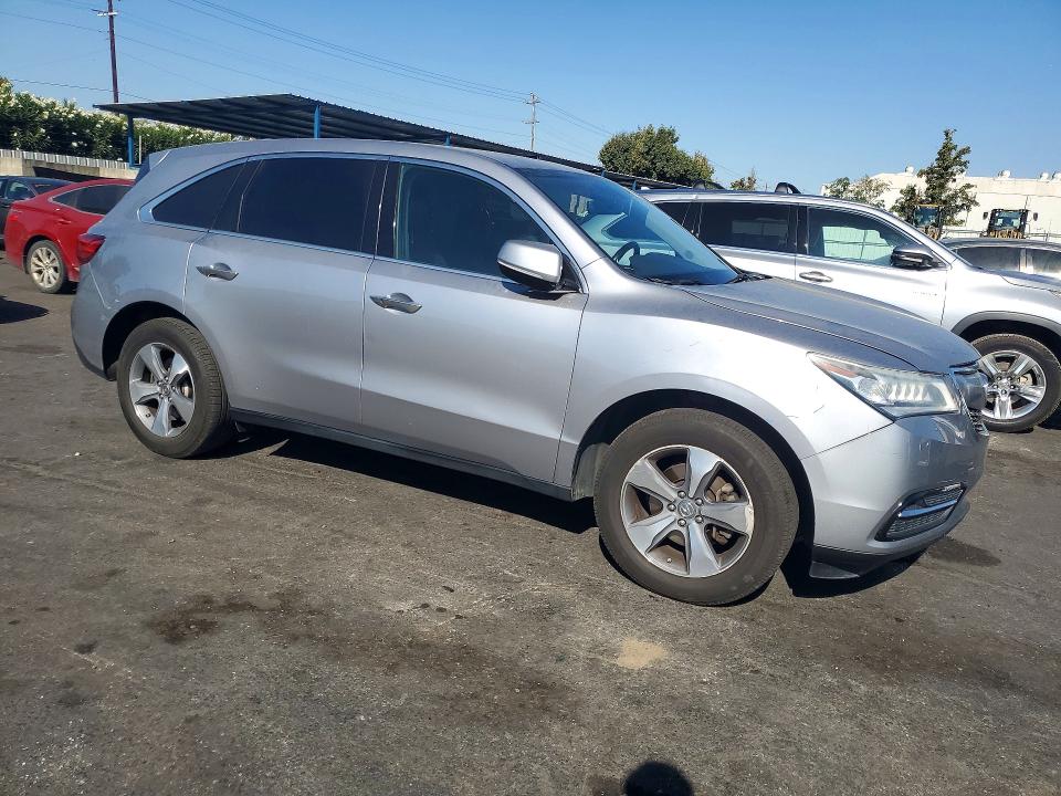 Photo 4 from auction – 2016 ACURA MDX with VIN 5FRYD4H26GB042770