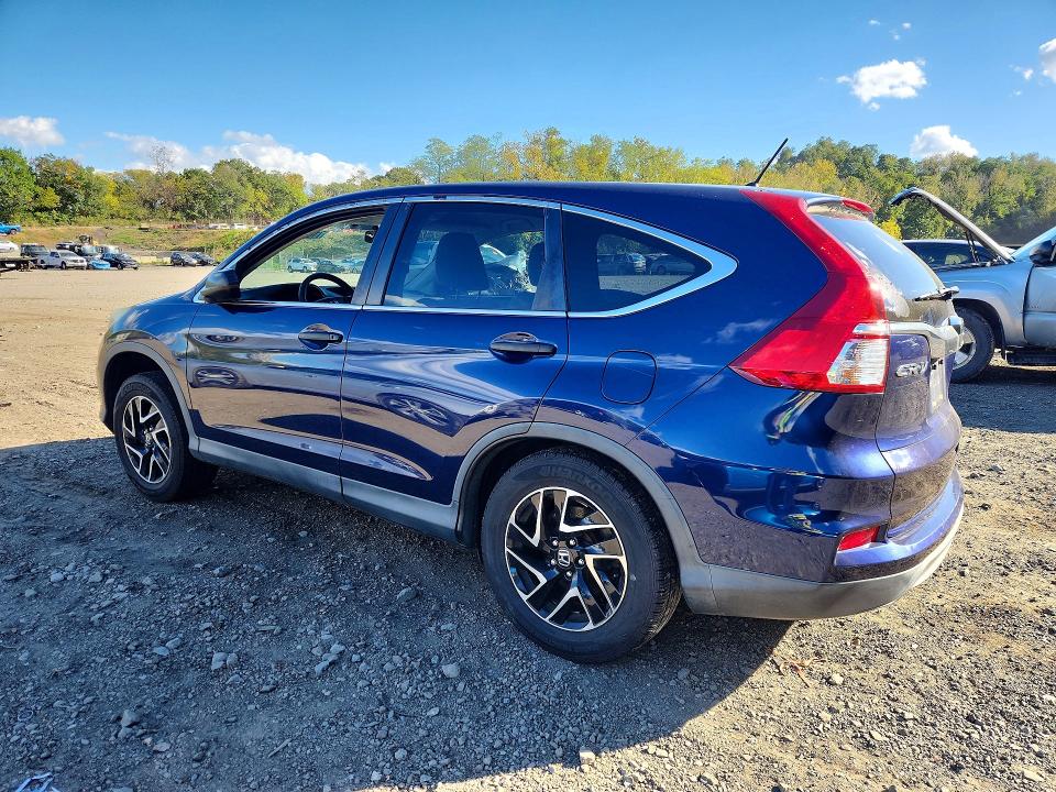 Photo 2 from auction – 2016 HONDA CR-V with VIN 5J6RM4H41GL037989